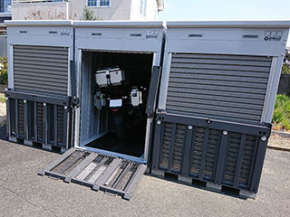 月極バイク専用ガレージ自動車駐車場