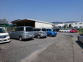 農園隣接 広々駐車場13台