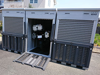 バイクガレージ